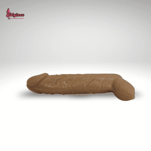 Condom with Balls Cover (9 Inch) – Realistic Textured Sleeve - Image 2