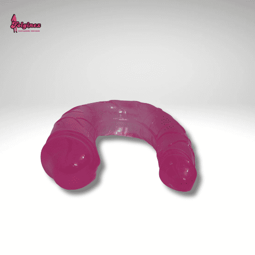 U Shape Double Ended Dildo with G-Spot Stimulation – 8 Inch Silicone Massager (Set of 2) - Image 2