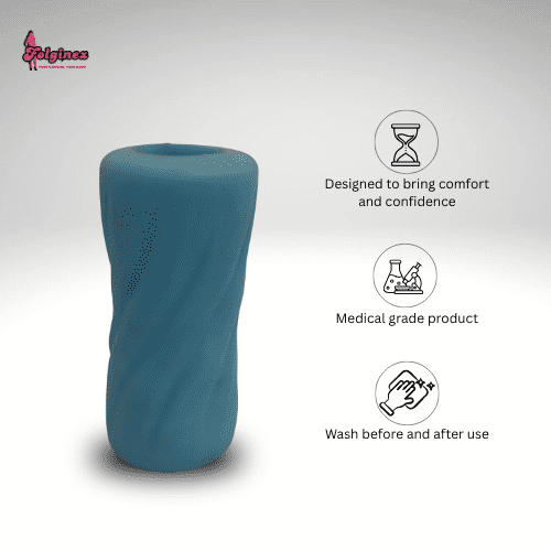 Twist Grip Male Masturbator – Soft Textured Pocket Stroker (Set of 2) - Image 4