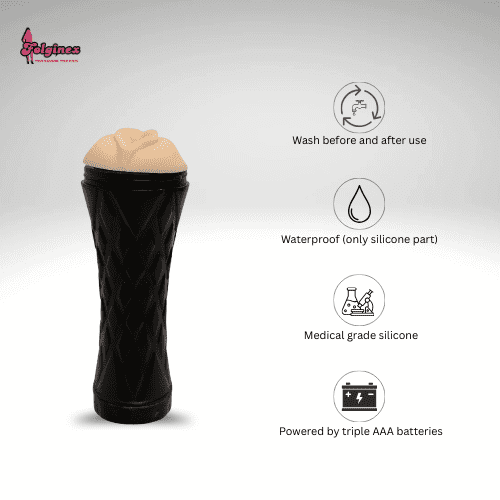 Humty Ultra Soft Vibrating Torch – Realistic Feel with Powerful Vibrations - Image 4